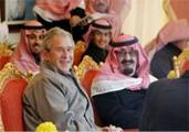 President Bush hosted by King Abdullah in Saudi Arabia on January 15, 2008.  (Photo: White House)